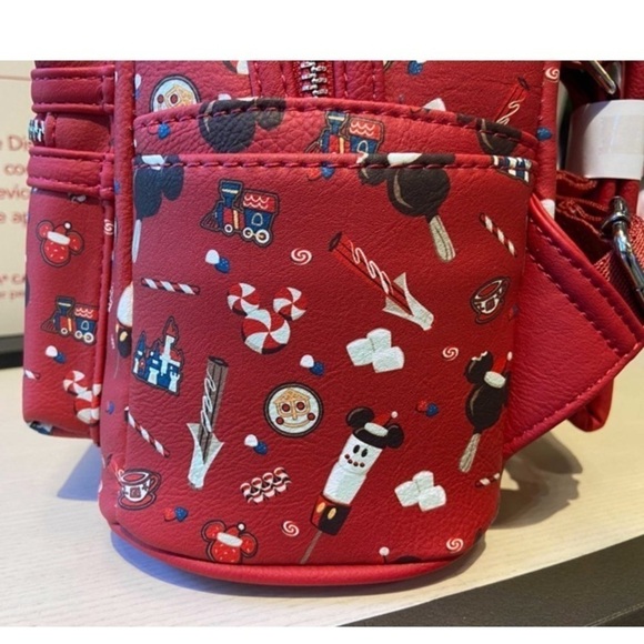 Disney Parks Holiday Snacks Loungefly Backpack - Picture 9 of 13